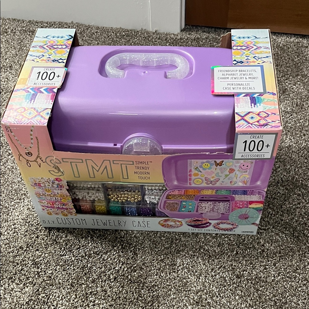Custom Jewelry Case - Purple